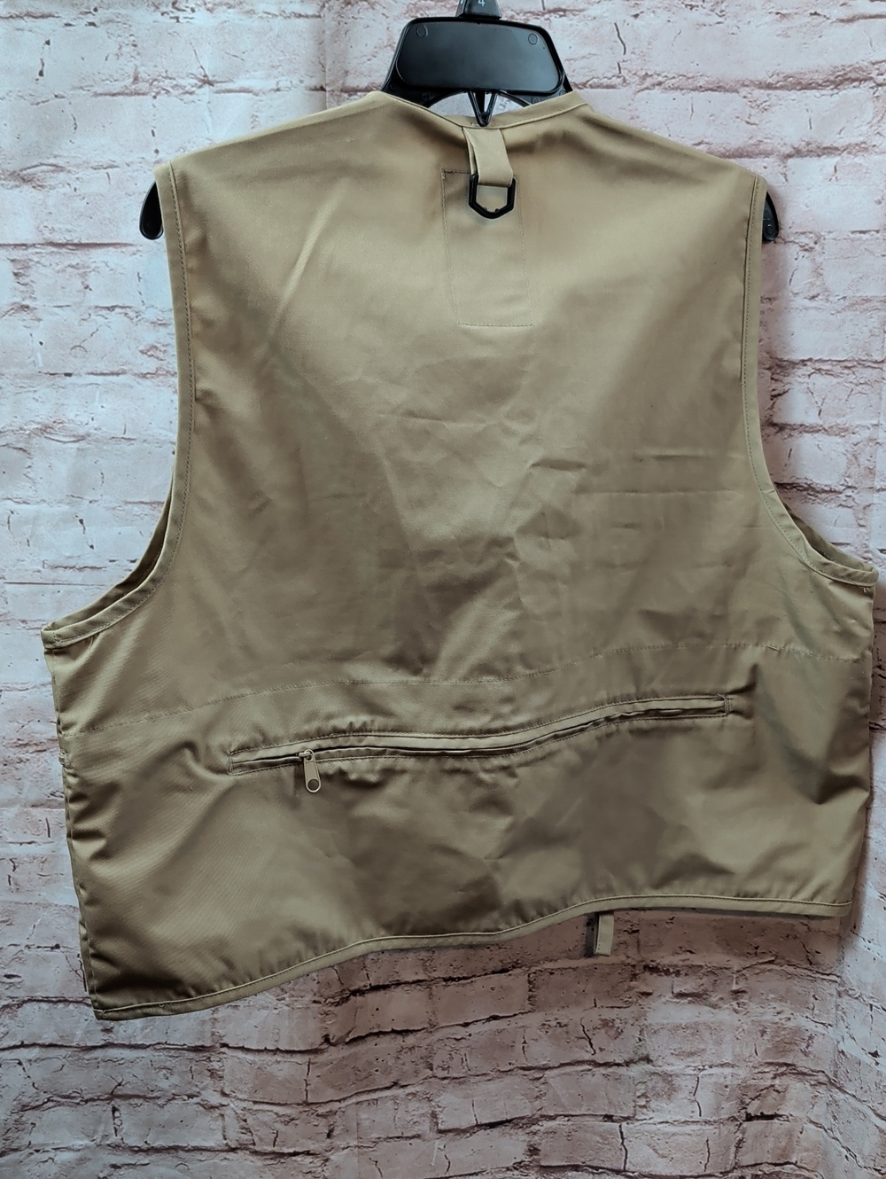 Master Sportsman Multi-Pocket Fishing/Utility Vest - Khaki Large New Nwt - Picture 7 of 8